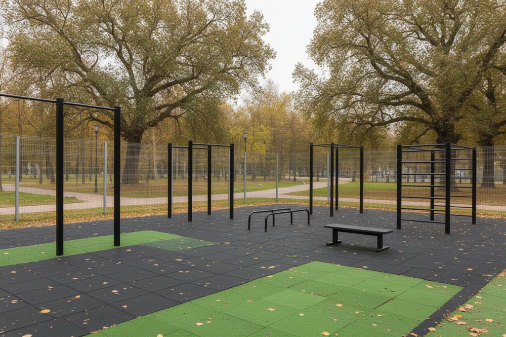Универсальные спортивные площадки для дворов и парков